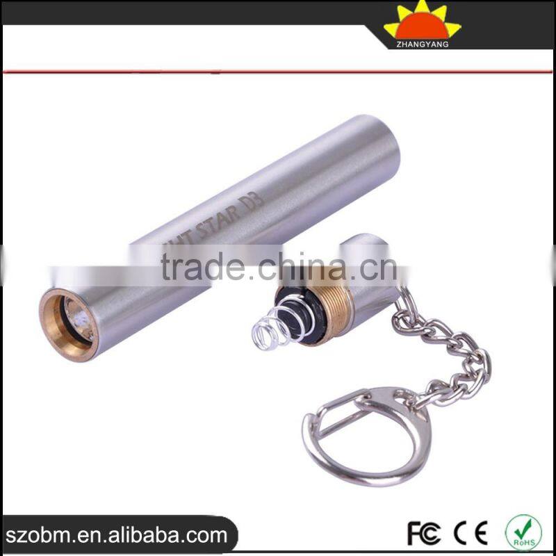 Wholesale STAR D3 White light Waterproof Mini portable LED Flashligth Torch