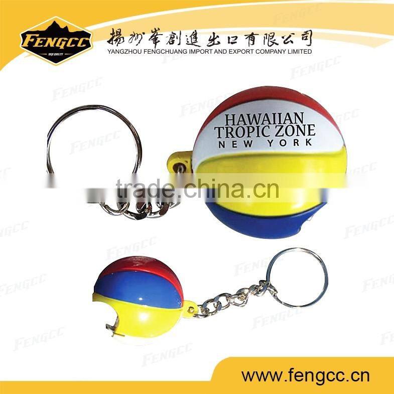 Promotion customized logo beer bottle opener with football shaped