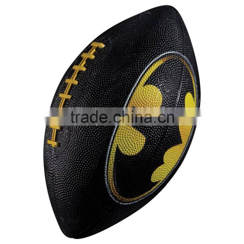 Super Cool Hero Mini Football, in black and yellow