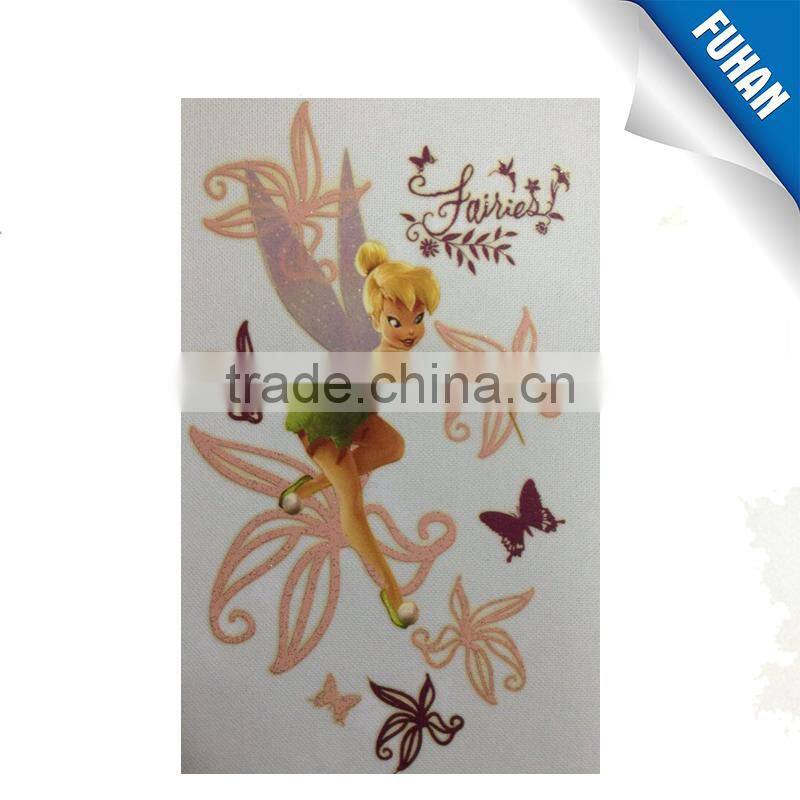 Silver reflective ink heat transfer label