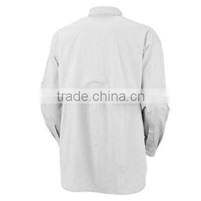 ZX OEM ODM wholesale fishing shirtscasual shirtWhite Long Sleeve Shirts