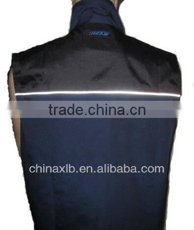 sandstone mock-neck Vest, soft shell vest