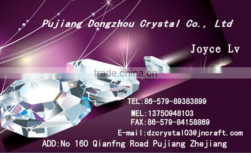 square shaped fashion colorful crystal