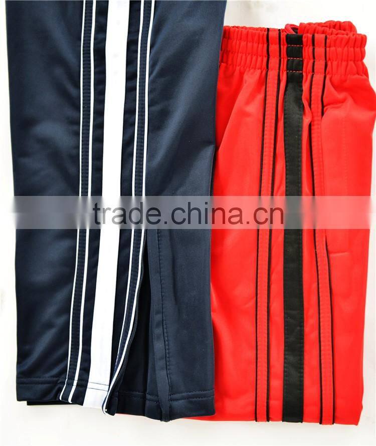 2016 hotsell men's 100% polyester tricot pants sport pants