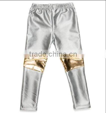 2016 Imitation Leather Leggins 100%PU Christmas halloween costumes for kids outfits boutique clothes wholesale alibaba