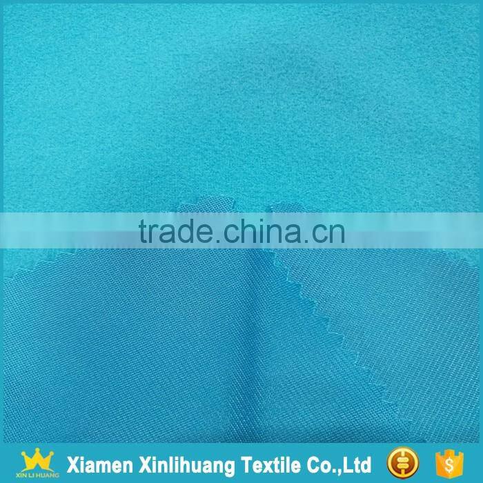 Hot Sale Knitted Brushed Clinquant Flannelette 100 Polyester Tricot Fabric