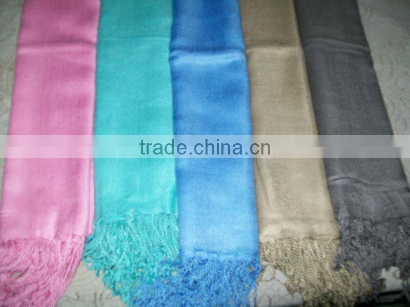 Printed Red Silk Scarf