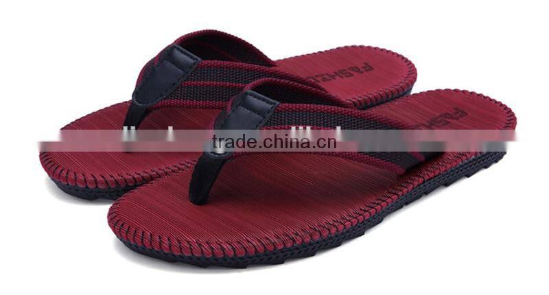 High Qulity design fashion custom made slippers man slipper, beach slipper Flip flops Wholesale