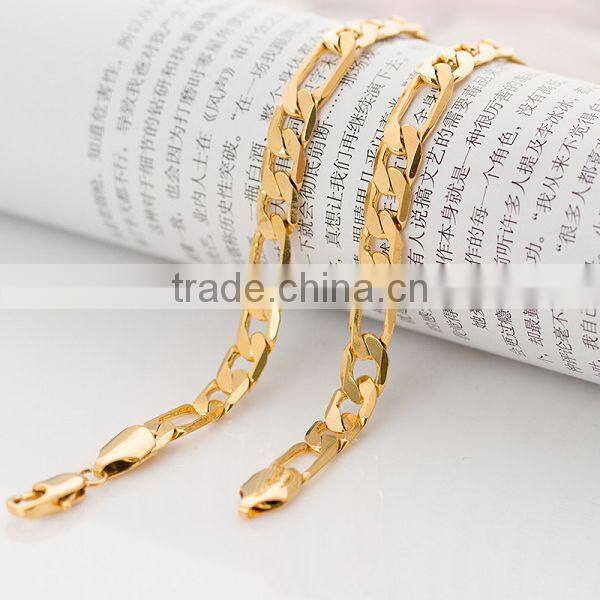 Trendy popular link chain necklace