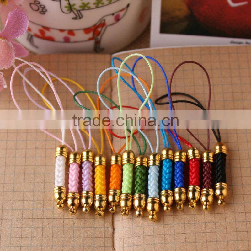 Gold Tone Cell Phone Strap Lariat,Bulk Cell phone Accessories Straps For Girls