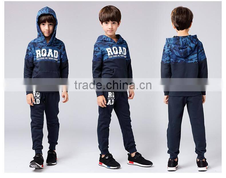 2017 wholesale child wear for boy sport suit drop shipping