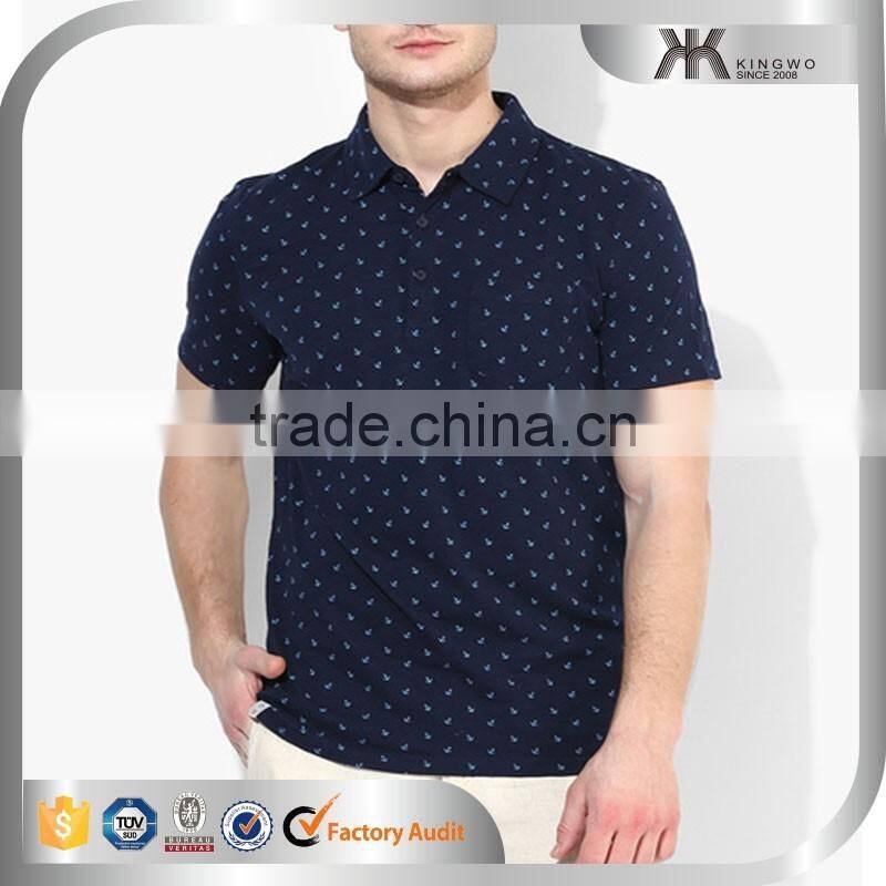 2016 Man's Dri Fit Customzied Logo/Brands Plain Polo T-shirts