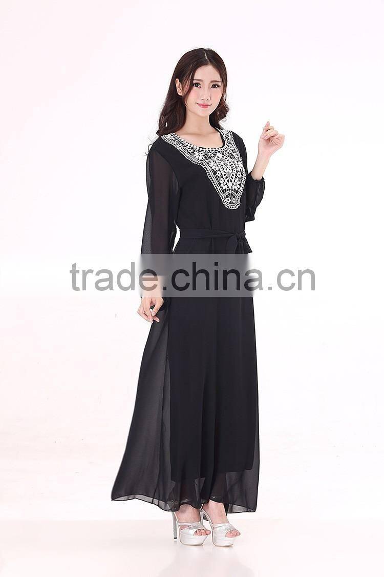 New design the Middle East summer women muslim wedding long dress