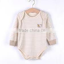 Baby Girl's long sleeve Romper 100% Cotton triangle sanding without legs