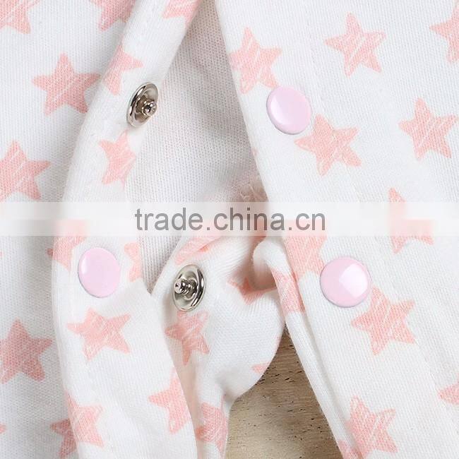 Spring/Autumun full sleeve high quality newborn baby romper hot selling baby girl bodysuit