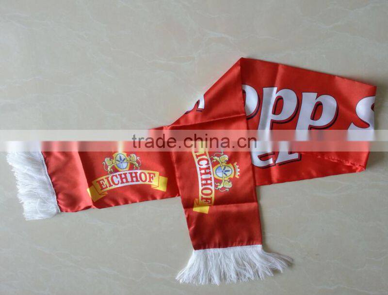 satin heat transfer scarf