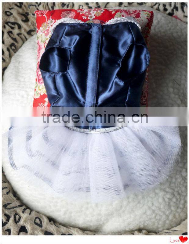 Eco-friendly Dog Clothing stain princess dress for dogs