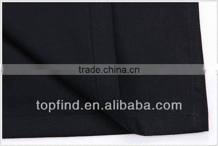 Fashion Latest Design Casual solid color men office long sleeve shirt