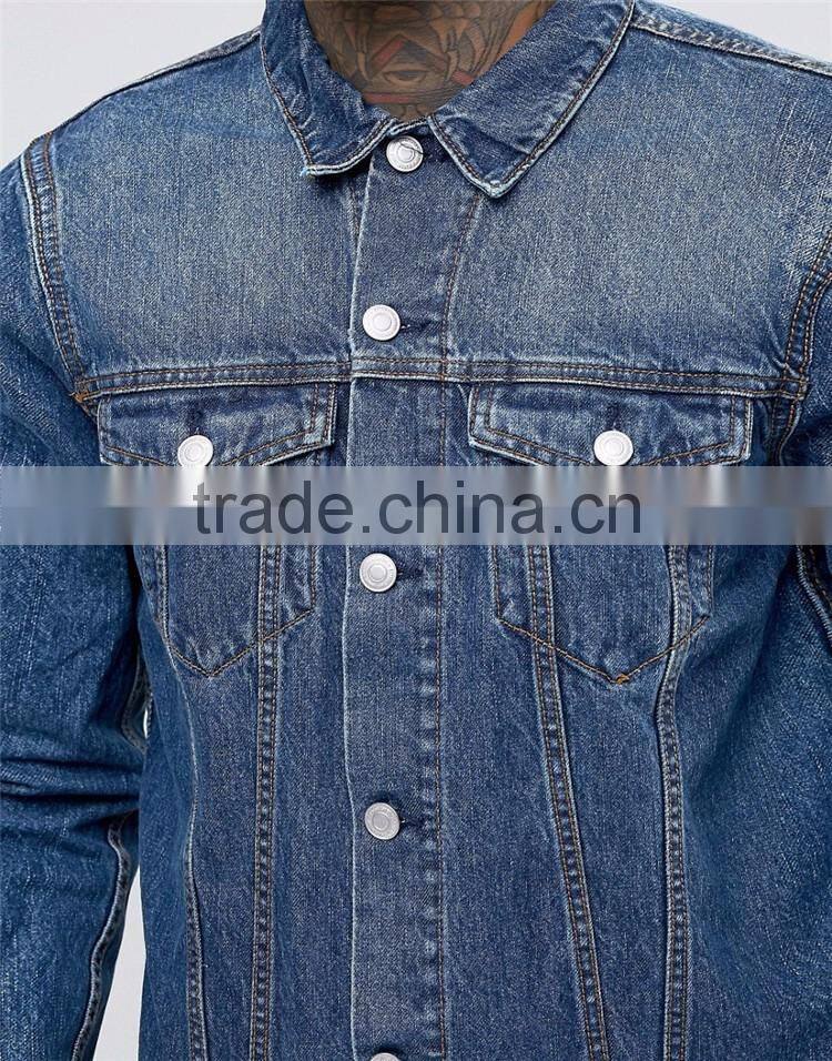 Shandao OEM custom warm winter long sleeve men plain dyed winter medical coat