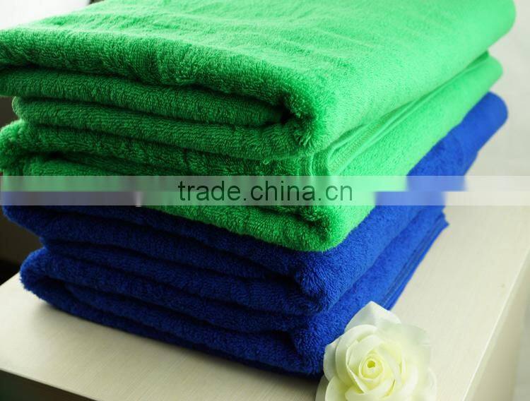 Wholesale absorption cotton bath towel size