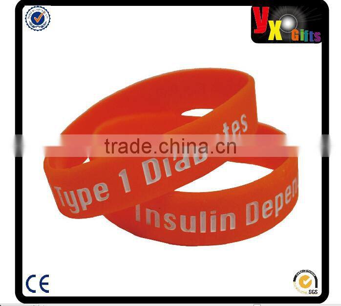 PROCIRCLE CrossFit Silicone Rubber Bracelet Set 2-Pack