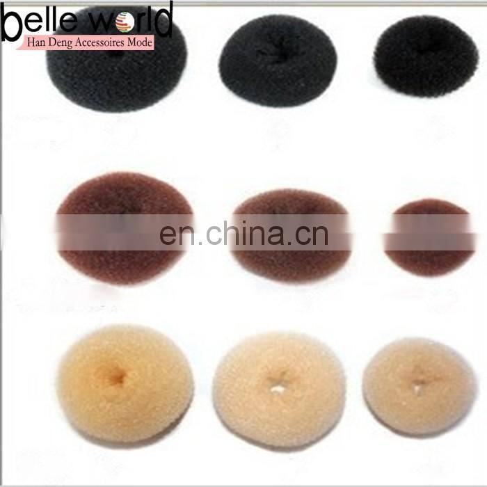 High quality nylon silk Donuts bud hair device hair bun maker