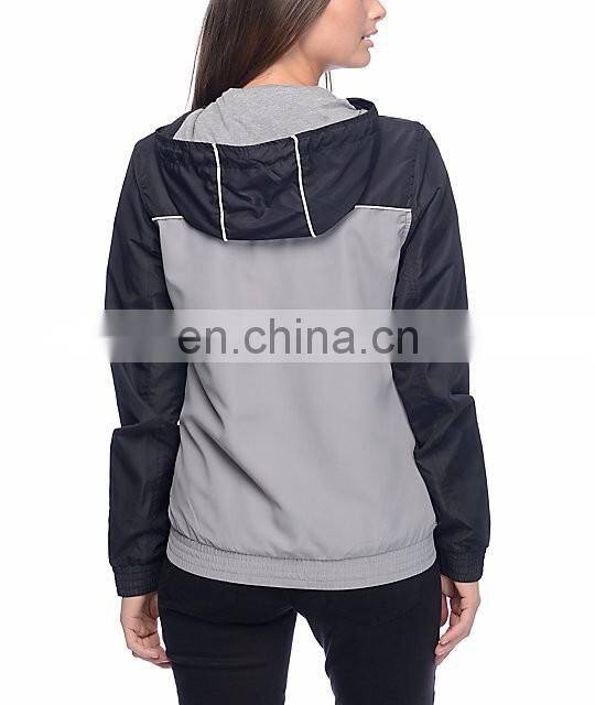 Wind Breaker Jacket - 2017 new Custom ladies Spring Microfiber Wind Breaker waterproof windbreaker jacket