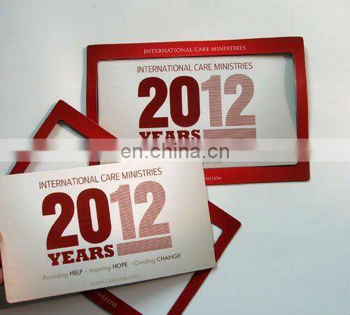 die cut picture frame fridge magnet