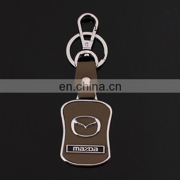 Factory custom leather keychain