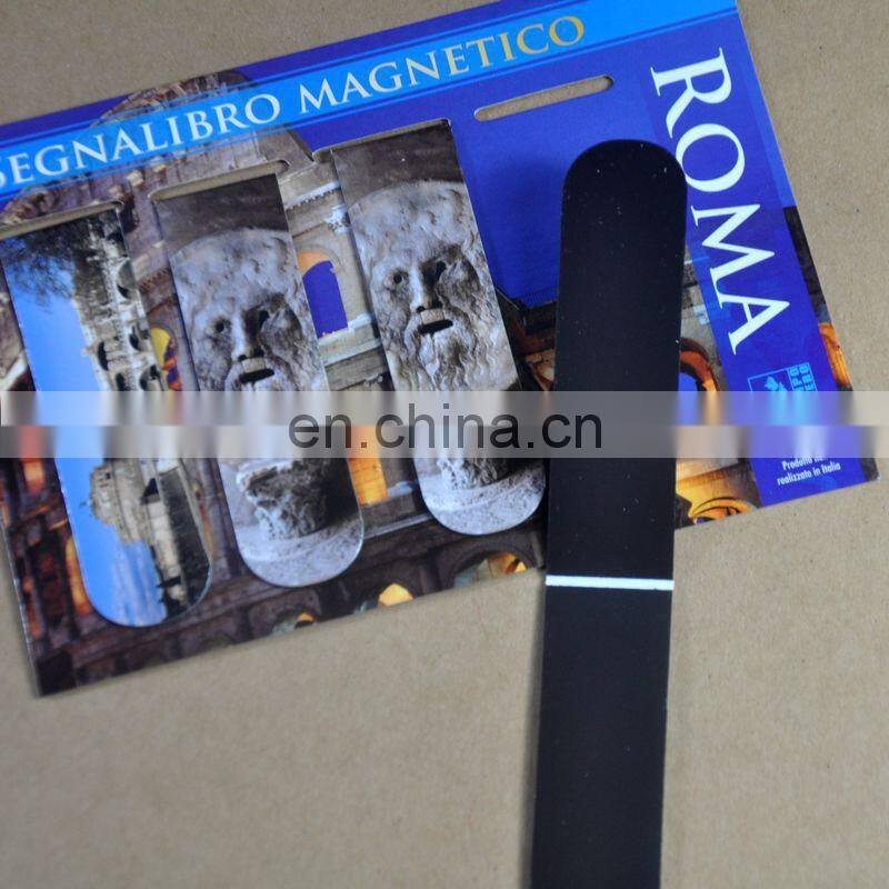 New arrived cheaper and beautiful craft folding magnetic bookmark