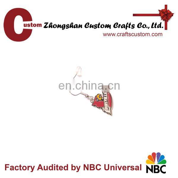 Promotional Wholesale cheap Custom Souvenir earrings as gifts
