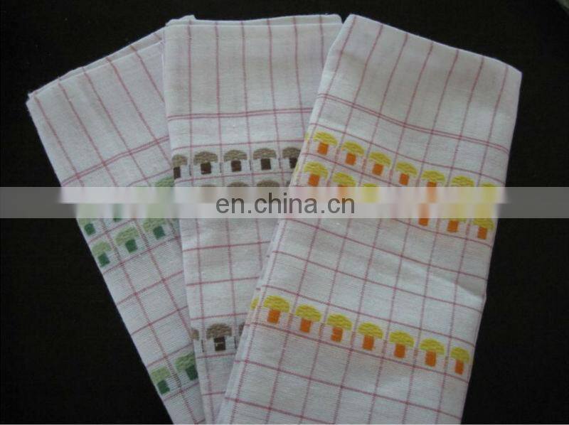 printed linen tea towl