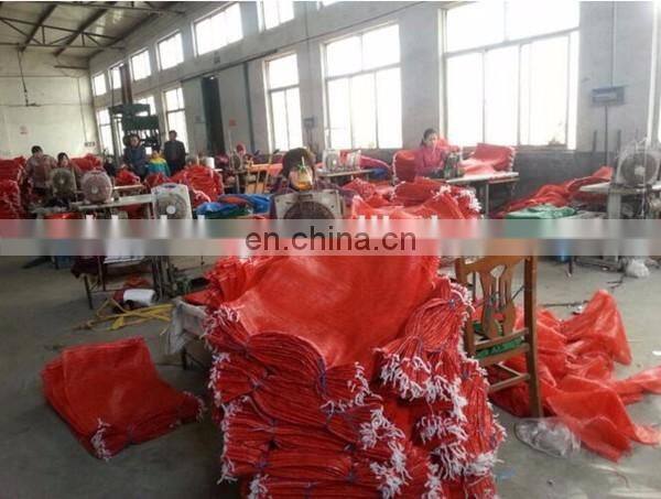 5 Sizes Plastic Mesh Net Bag Red For Vegetable Fruit Nuts Toys Storage Bags