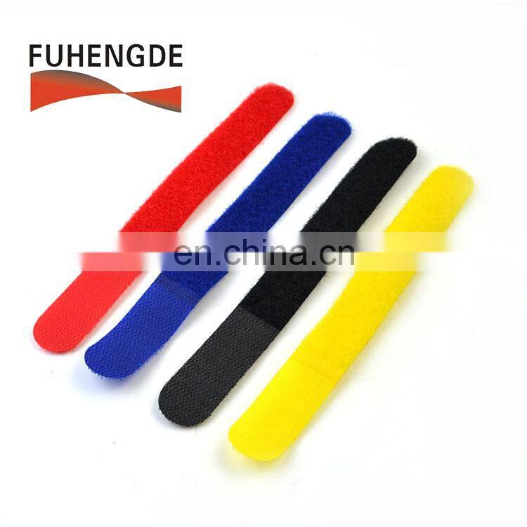 Self Gripping Multi-Purpose Straight line Hook and Loop cable tie wrap