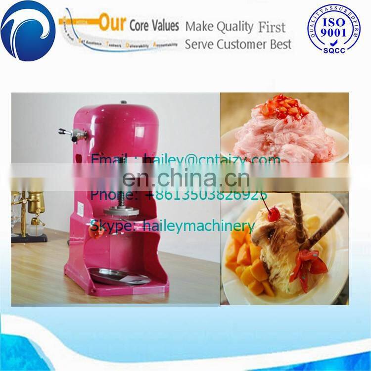 Korea snow flake ice shaving machine for drinking shops