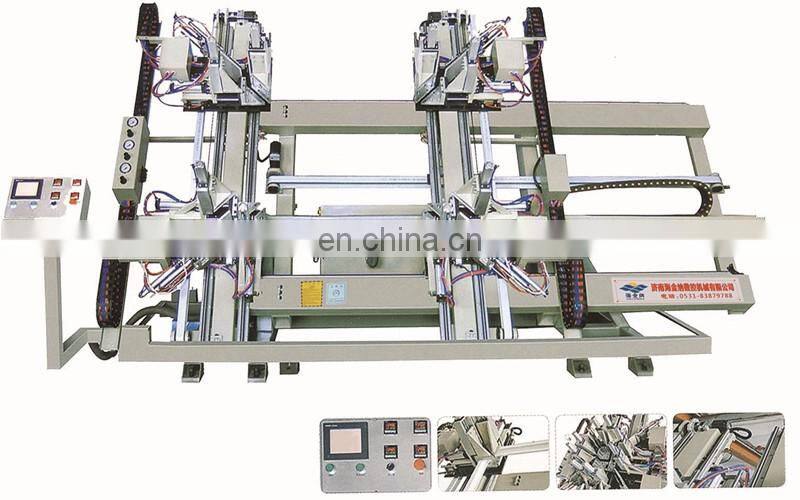 automatic 4 corner welding machine for pvc window frame used welding machine