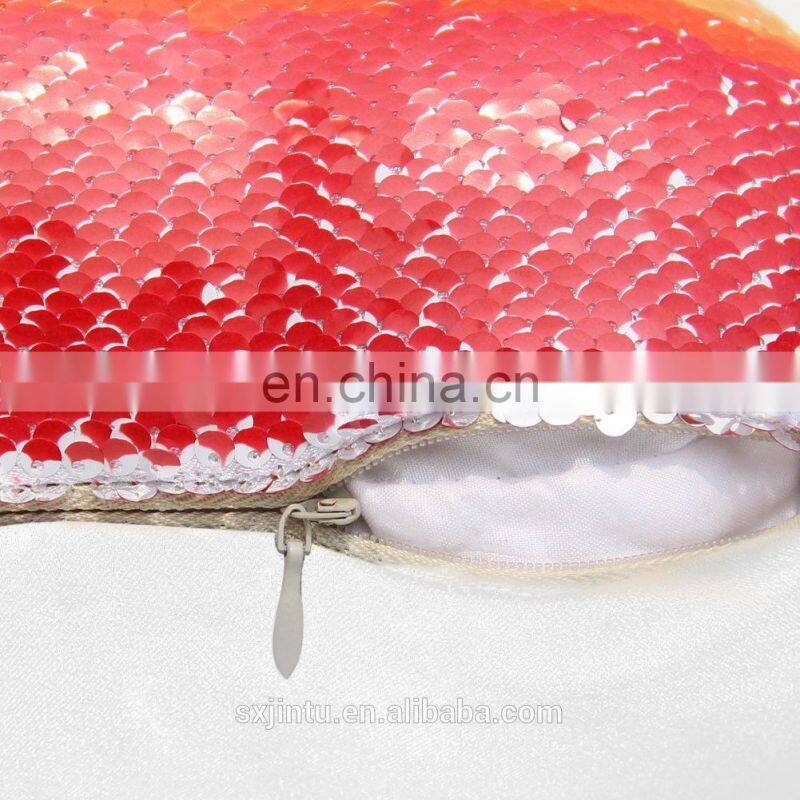 Custom Mermaid Sequin Pillow Case Magic Reversible Throw Cushion Case