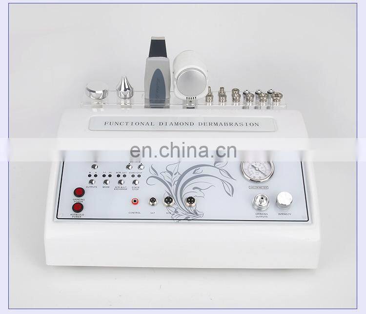 Portable 4 In 1 Ultrasonic Skin Scrubber Photon Diamond Microdermabrasion Machine for Sale