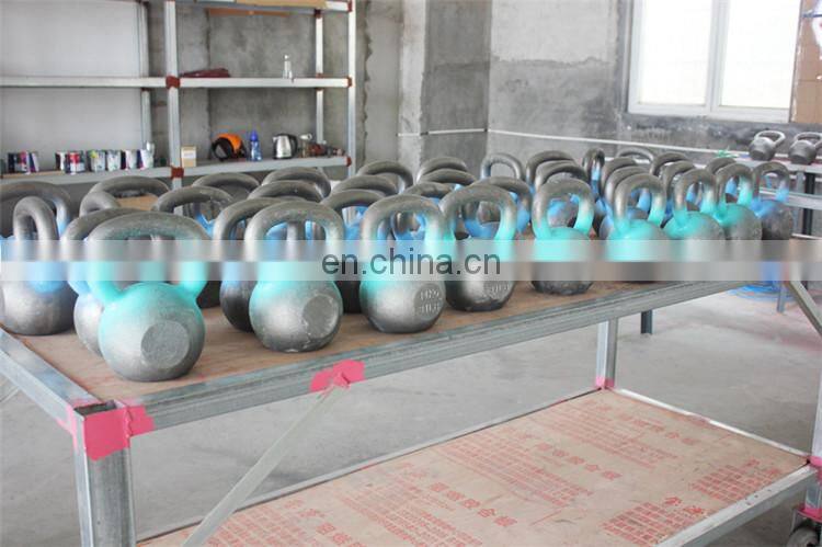 Wholesale Black Powder Coated Cross fitness Kettlebells