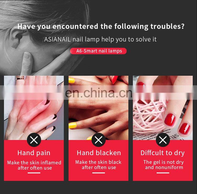 LED 48w phototherapy Professional Smart Curing UV gel timing sensor Machine