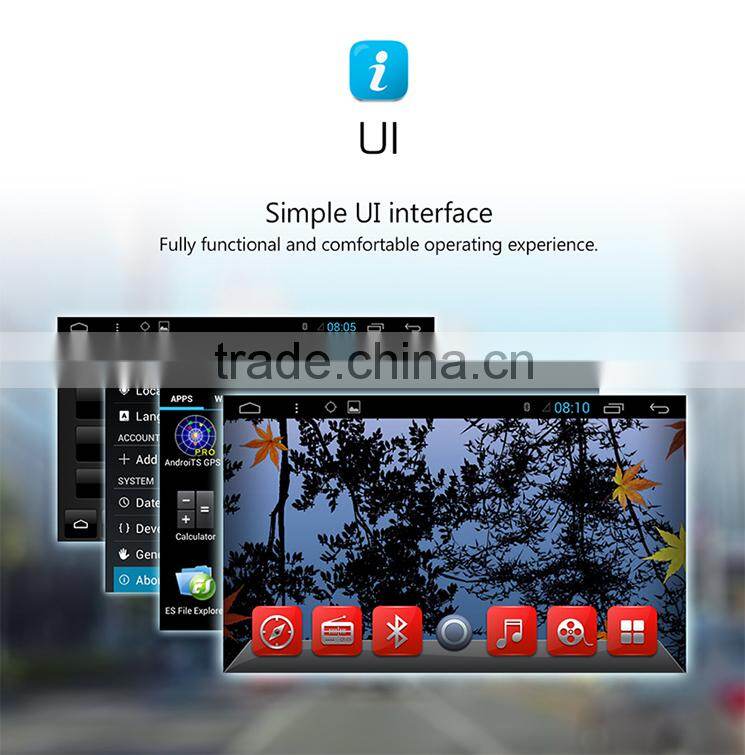 Kaier factory -Qualcore car dvd player for Carens+OEM +dual core +android 4.4+car dvd player for Carens