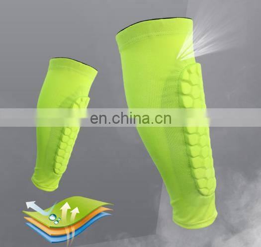 Sports leg protector Soccer Shin Guard Covers Breathable Calf Compression Sleeve