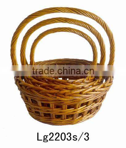 Gift Decoration. Basket decoration.willow gifts