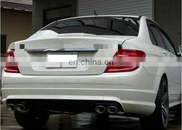 2007-2012 Year C Class W204 C63 Stainless Steel Car End Tail Pipe Exhaust Muffler Performance Tips Luxury