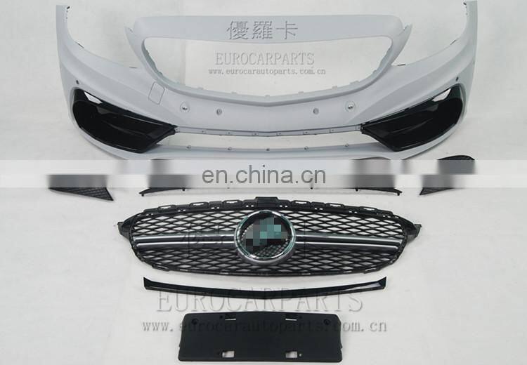 W205 c180 C200L C260 C300 upgrade w205 Carls C63 style body kit 14~16y PP material
