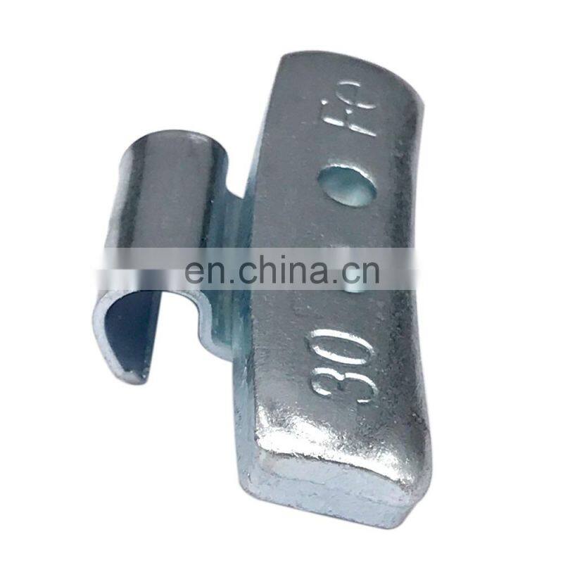 Factory Machine made Fe/iron Clip On Wheel Balance Weight