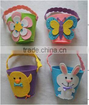 bunny buket for kids decorated Gift Baskets For Easter