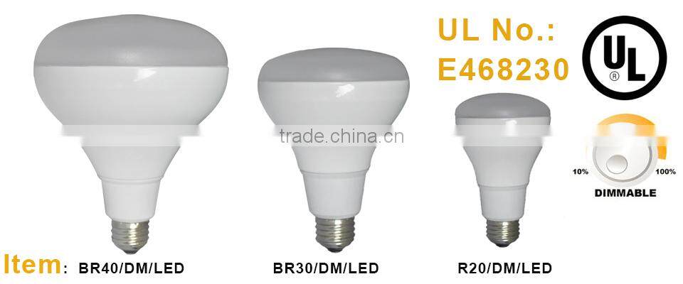 Dimmable 16Watts 1300lm BR40 LED Light Bulb