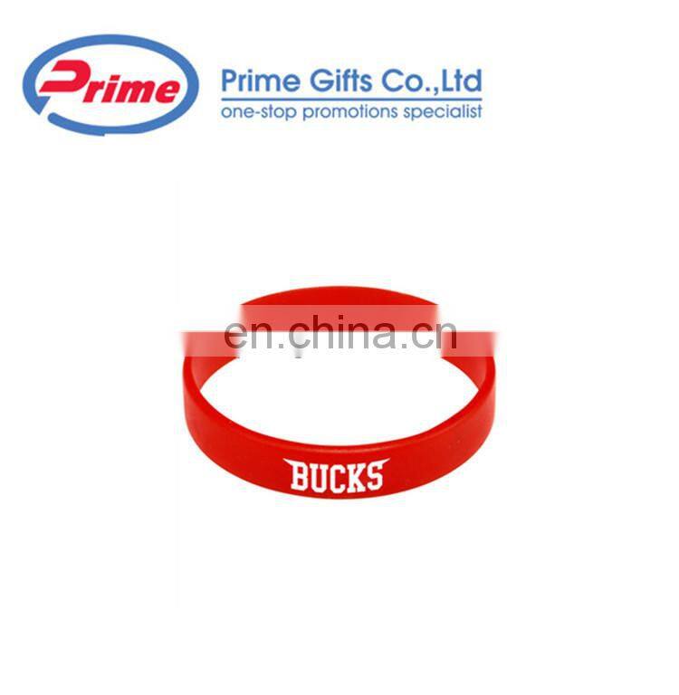 Factory Supply Custom Basketball Silicone Wristband