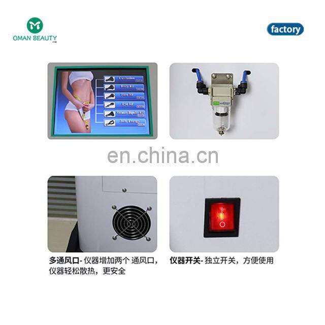 6 in 1 RF Cavitation Slimming Machine Weight Loss Fat Removal Face Lifting Machine